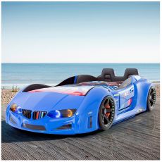 Дитяче ліжко машина BMW VIP blue 190х90 см